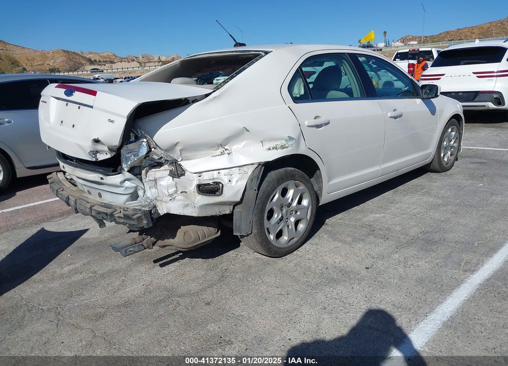 2010 FORD FUSION VIN: 3FAHP0HA8AR169878