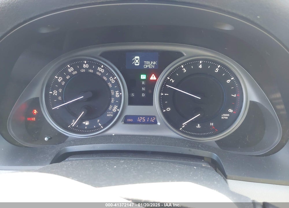 2008 LEXUS IS 250 VIN: JTHCK262885025446