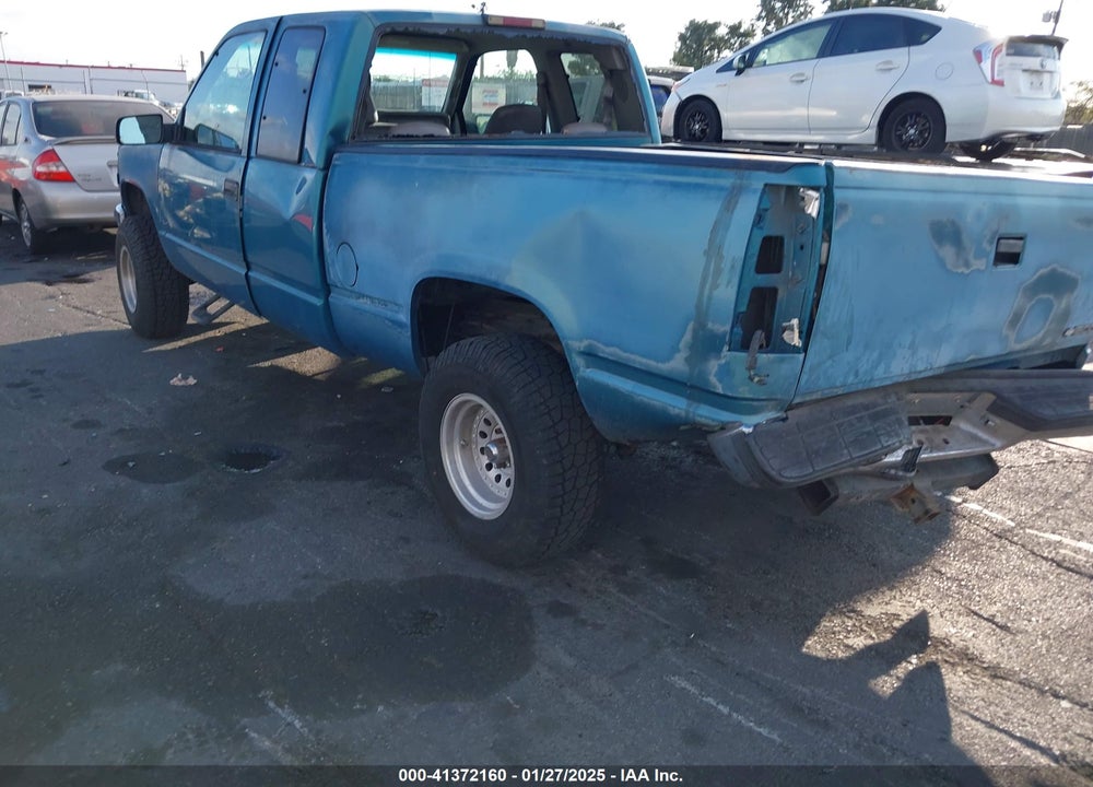 1998 CHEVROLET C1500 FLEETSIDE VIN: 1GCEC19M4WE227695