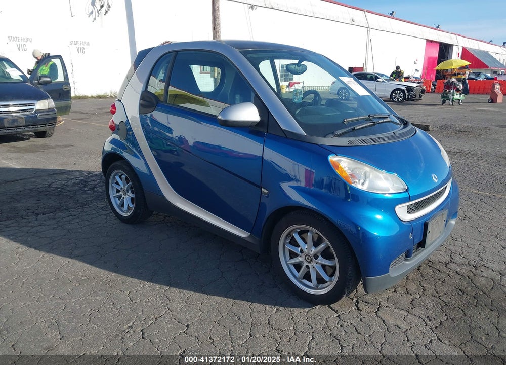 2008 SMART FORTWO PASSION/PURE VIN: WMEEJ31X78K082990