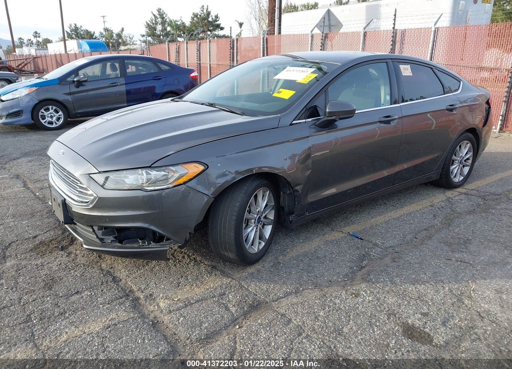 2017 FORD FUSION VIN: 3FA6P0HDXHR343235