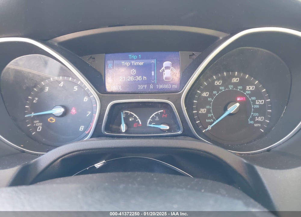 2013 FORD FOCUS VIN: 1FADP3K24DL132671