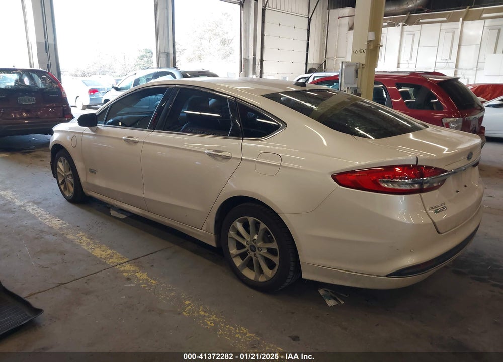 2017 FORD FUSION ENERGI SE LUXURY VIN: 3FA6P0PUXHR277948