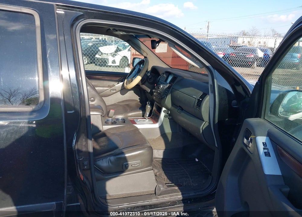2008 NISSAN PATHFINDER LE V8 VIN: 5N1BR18B78C607013