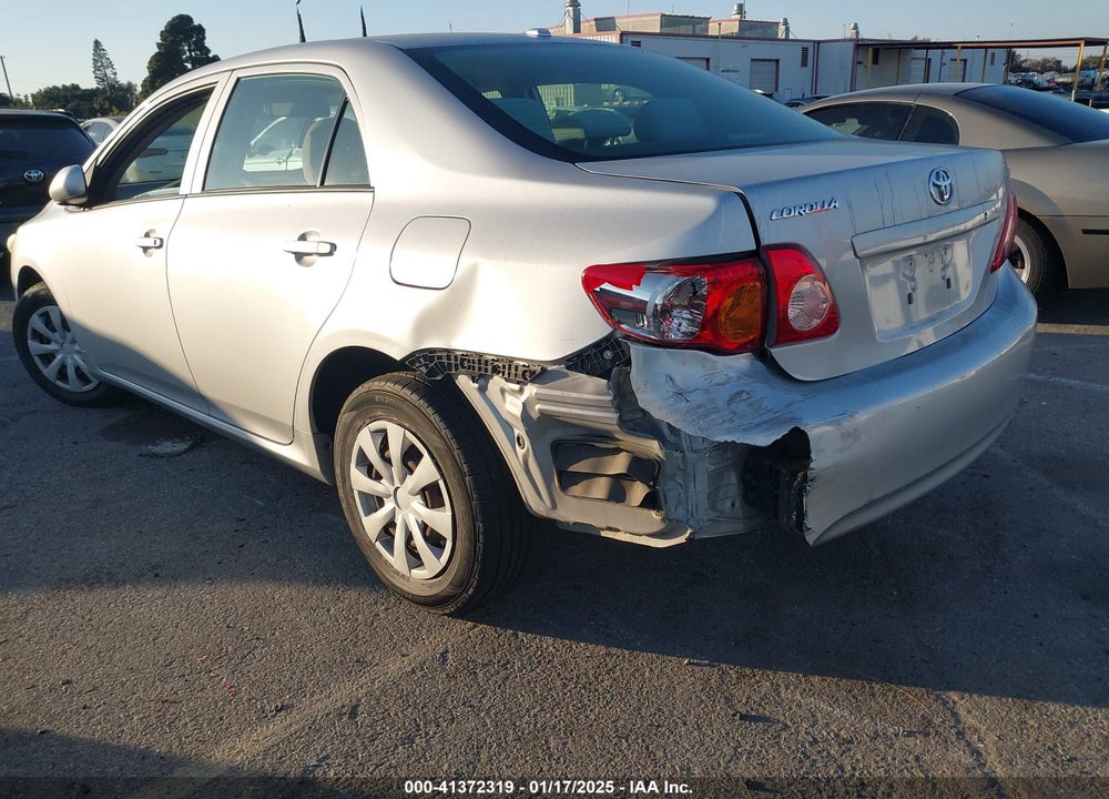 2009 TOYOTA COROLLA VIN: 1NXBU40E09Z103307