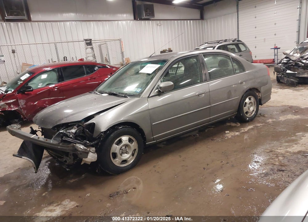 2005 HONDA CIVIC HYBRID VIN: JHMES96685S019115