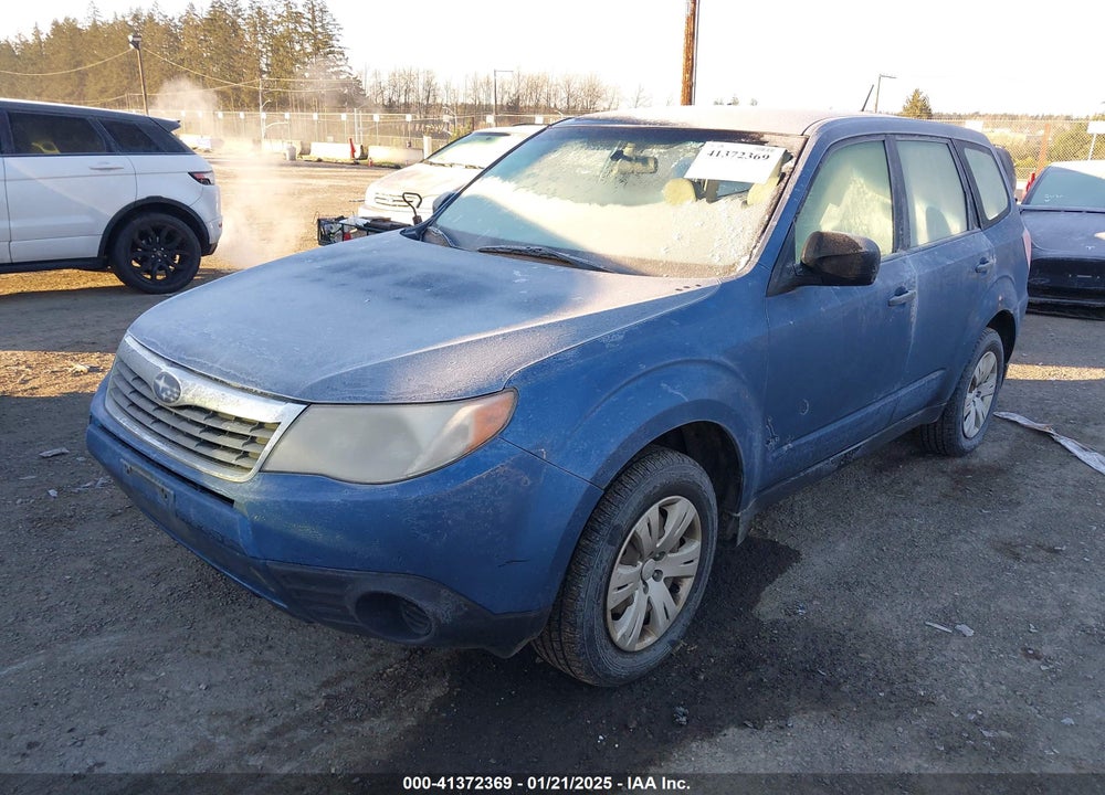 2009 SUBARU FORESTER 2.5X VIN: JF2SH61619H719104