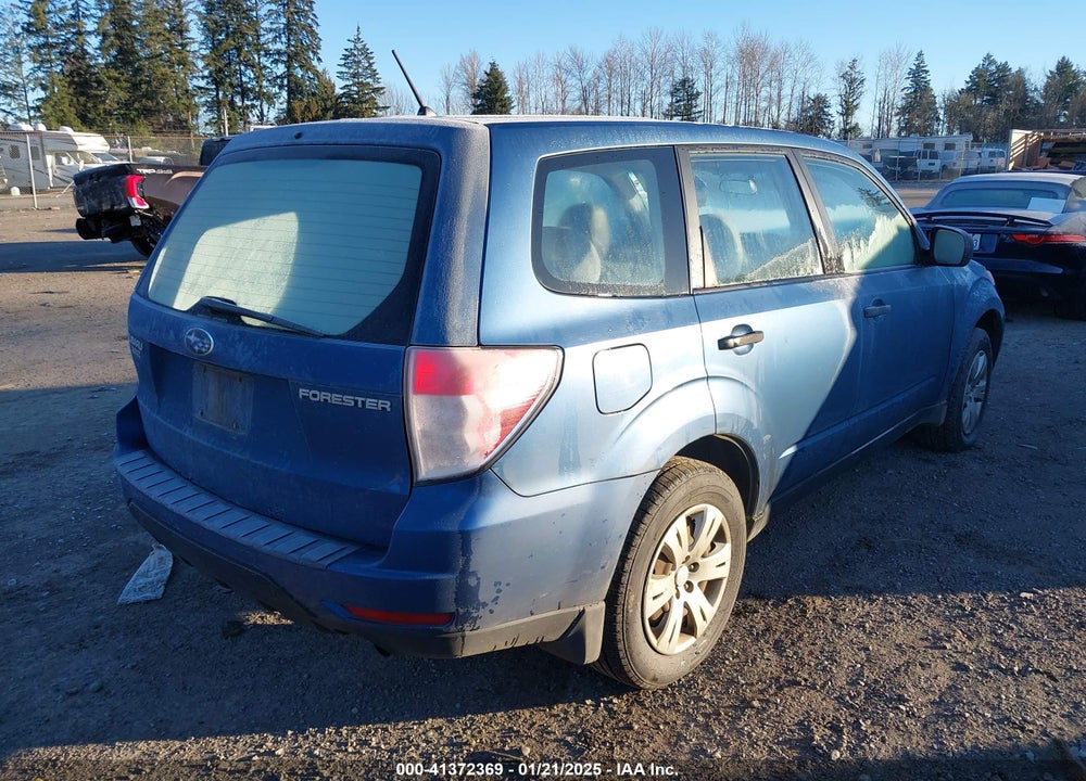 2009 SUBARU FORESTER 2.5X VIN: JF2SH61619H719104