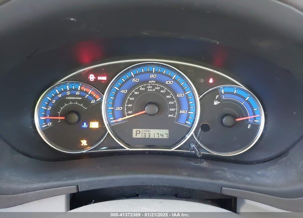 2009 SUBARU FORESTER 2.5X VIN: JF2SH61619H719104