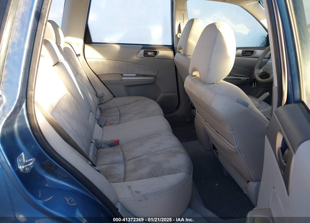 2009 SUBARU FORESTER 2.5X VIN: JF2SH61619H719104