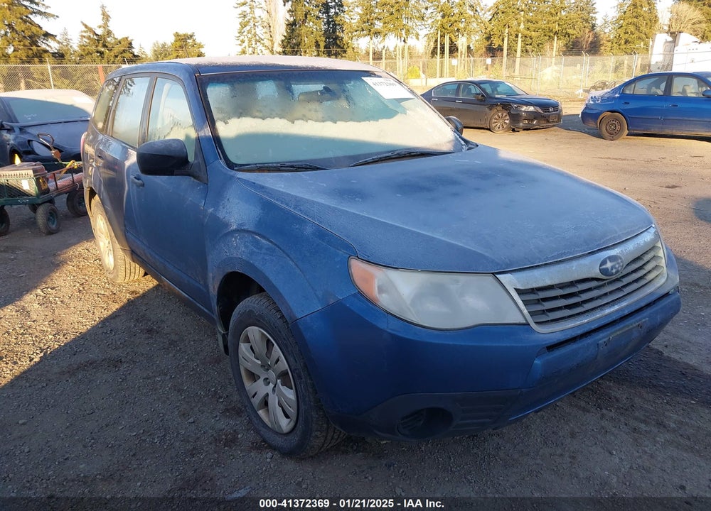2009 SUBARU FORESTER 2.5X VIN: JF2SH61619H719104