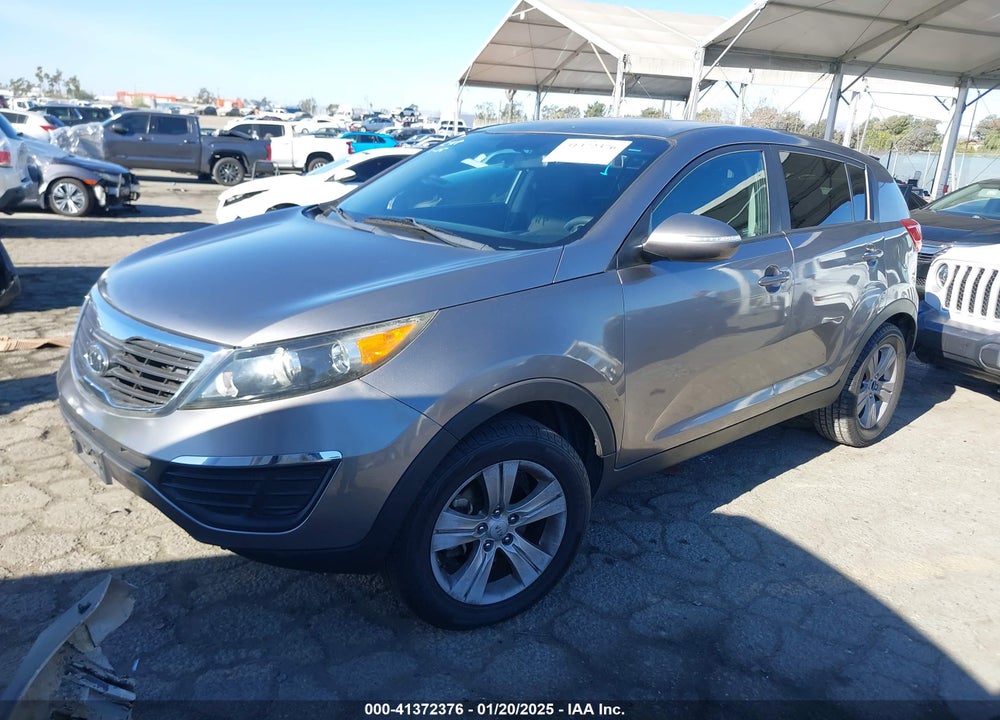 2012 KIA SPORTAGE LX VIN: KNDPB3A22C7188705