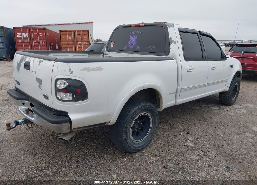2001 FORD F-150 KING RANCH EDITION/LARIAT/XLT VIN: 1FTRW08L91KD70289