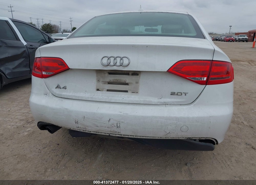 2009 AUDI A4 VIN: WAUJF78K69N044602
