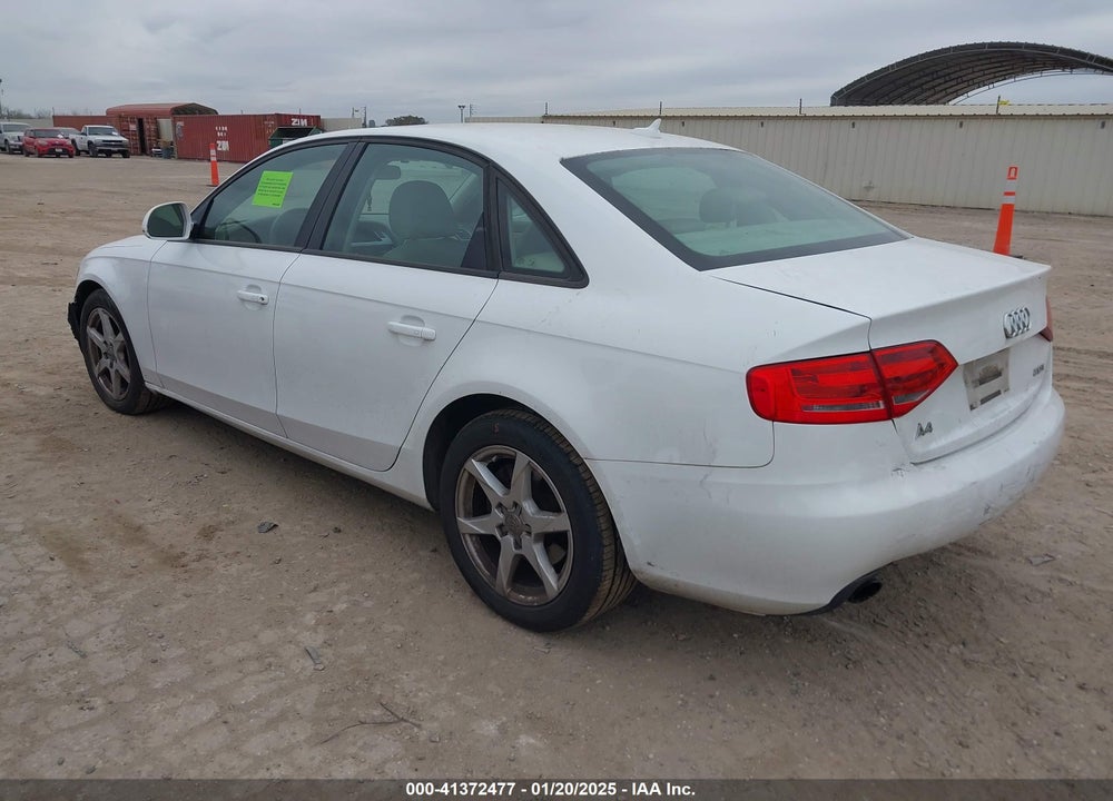 2009 AUDI A4 VIN: WAUJF78K69N044602