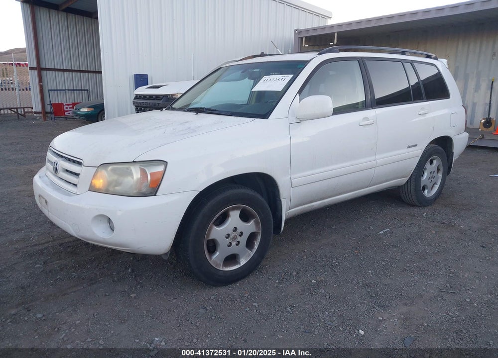 2007 TOYOTA HIGHLANDER LIMITED V6 VIN: JTEEP21A470231249