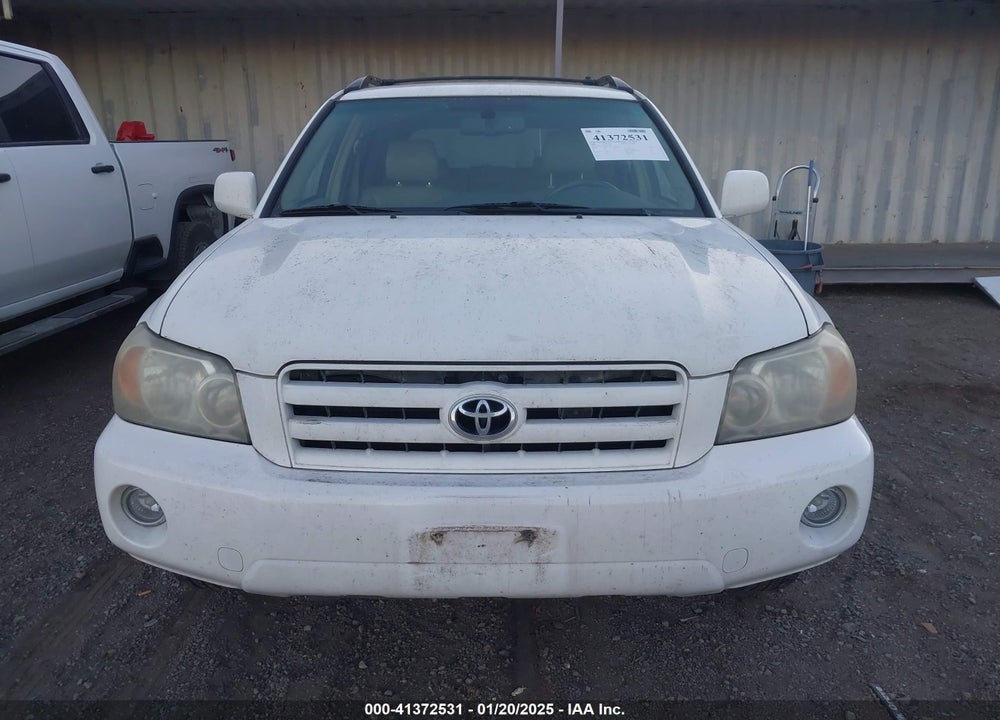 2007 TOYOTA HIGHLANDER LIMITED V6 VIN: JTEEP21A470231249