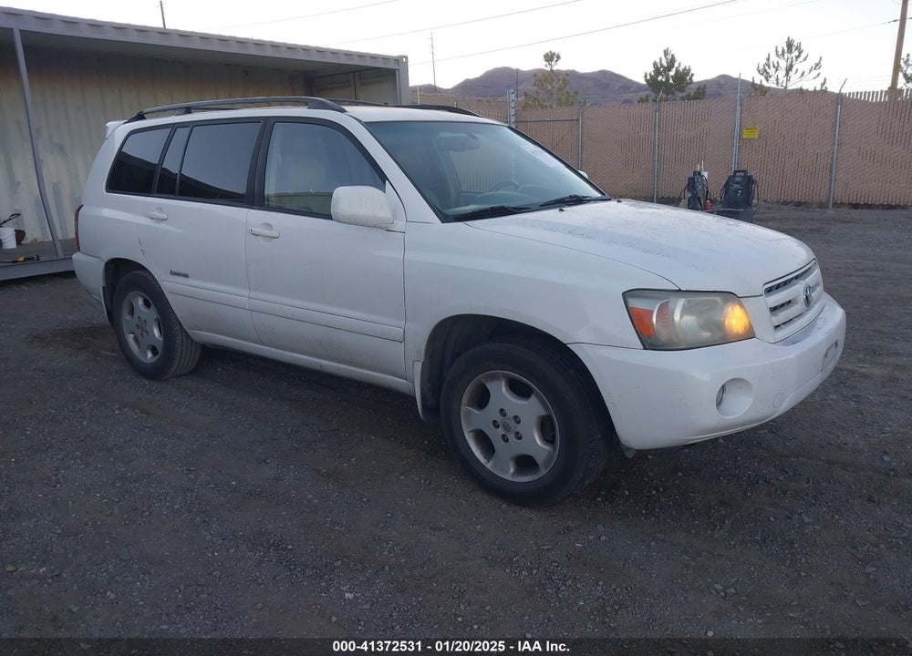2007 TOYOTA HIGHLANDER LIMITED V6 VIN: JTEEP21A470231249