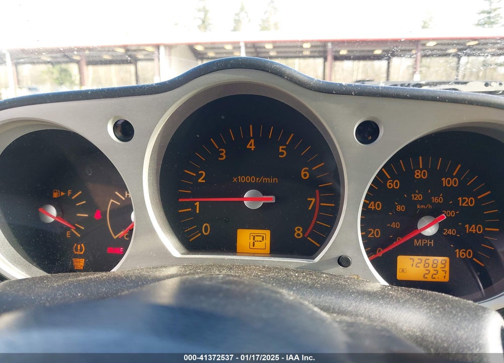 2005 NISSAN 350Z TOURING VIN: JN1AZ36A65M754714