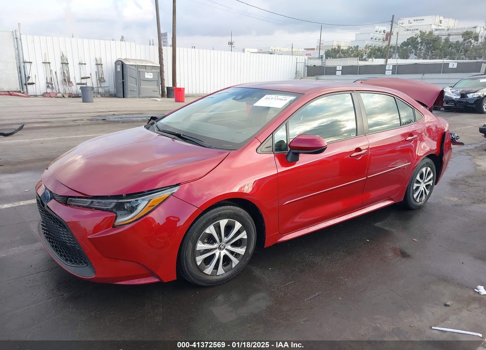 2022 TOYOTA COROLLA HYBRID LE VIN: JTDEAMDE9NJ055337