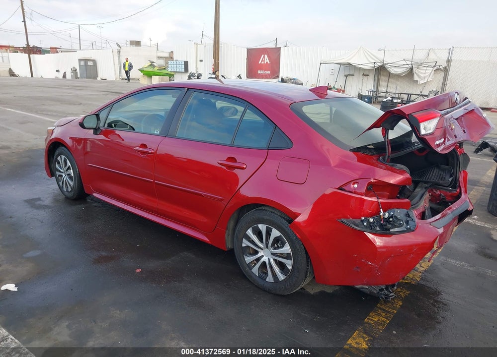 2022 TOYOTA COROLLA HYBRID LE VIN: JTDEAMDE9NJ055337