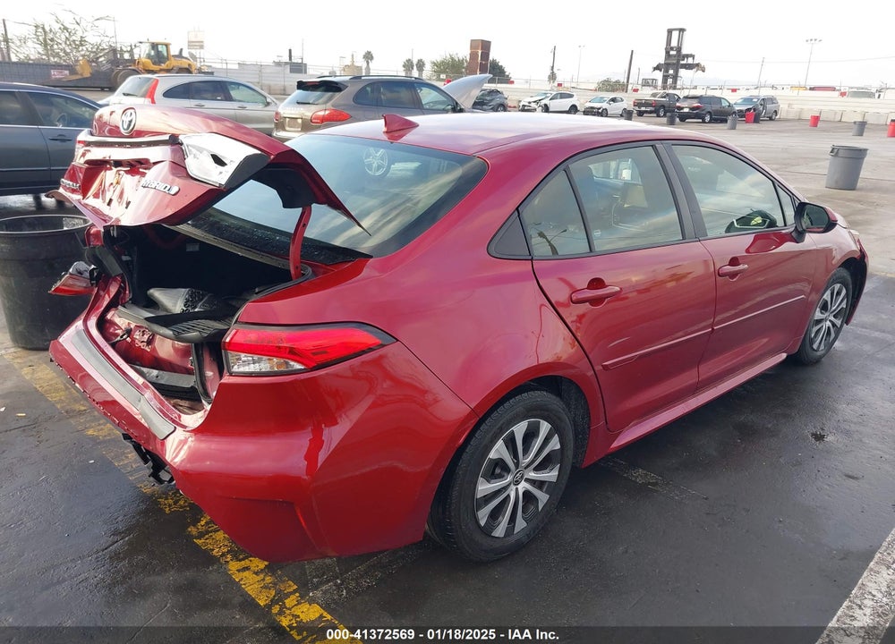 2022 TOYOTA COROLLA HYBRID LE VIN: JTDEAMDE9NJ055337