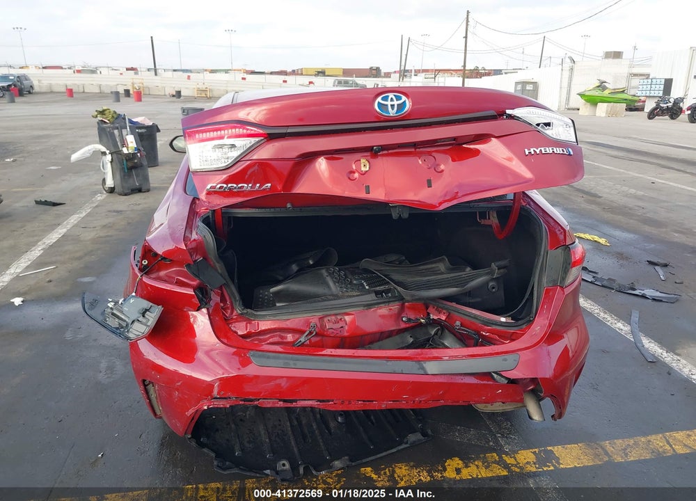 2022 TOYOTA COROLLA HYBRID LE VIN: JTDEAMDE9NJ055337