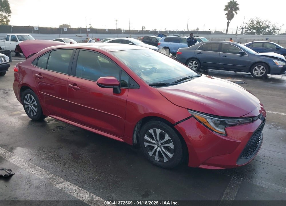 2022 TOYOTA COROLLA HYBRID LE VIN: JTDEAMDE9NJ055337