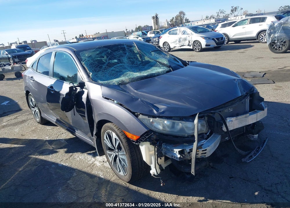 2017 HONDA CIVIC VIN: 2HGFC1F31HH641661