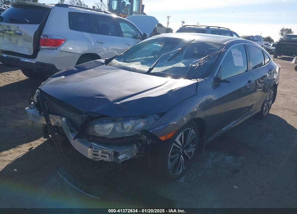 2017 HONDA CIVIC VIN: 2HGFC1F31HH641661