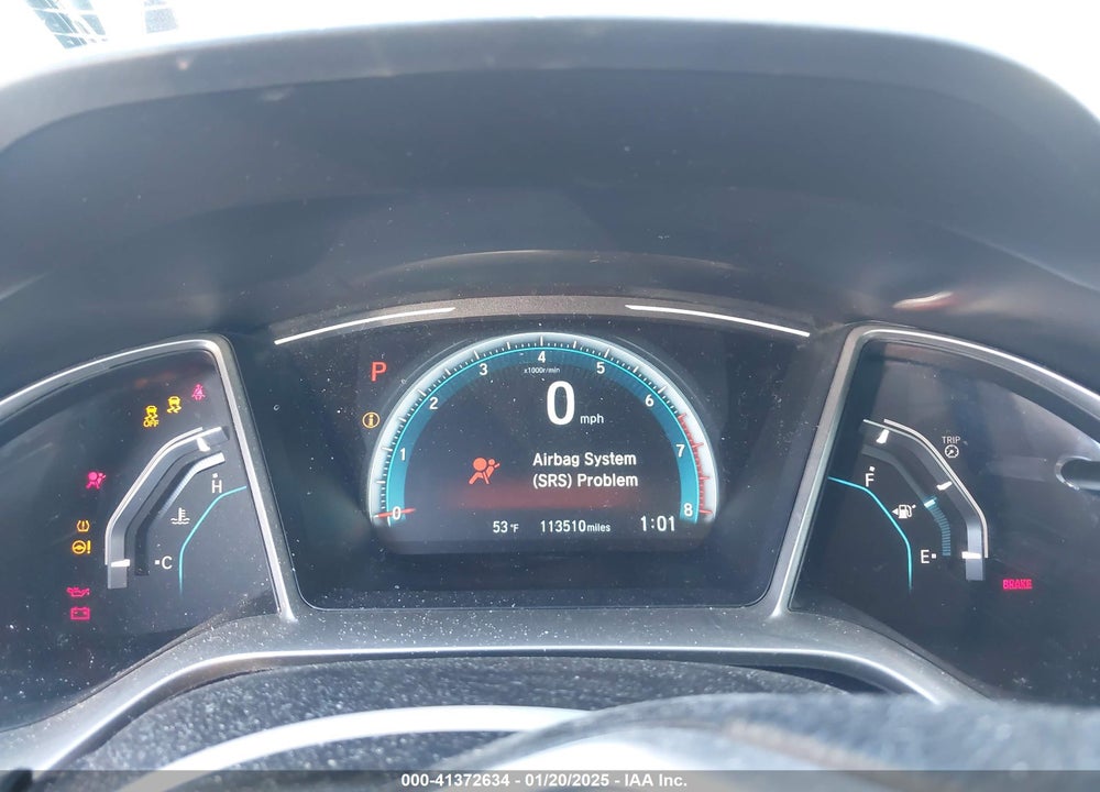 2017 HONDA CIVIC VIN: 2HGFC1F31HH641661