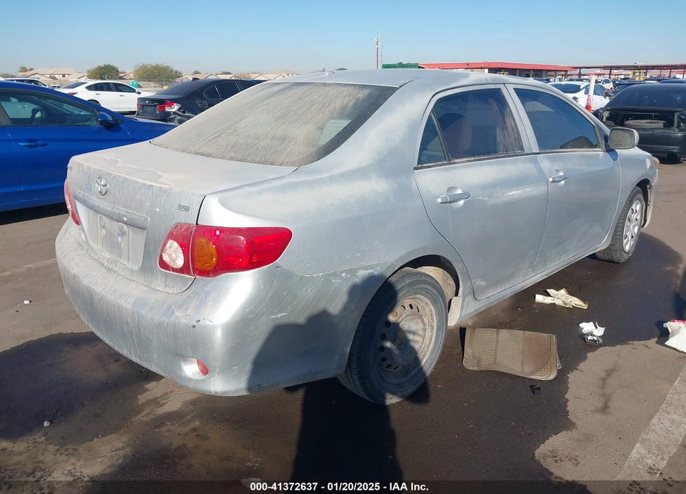 2009 TOYOTA COROLLA LE VIN: 1NXBU40E19Z078692