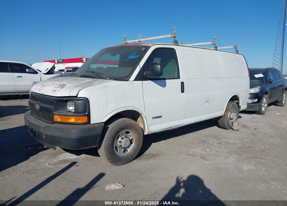 2006 CHEVROLET EXPRESS WORK VAN VIN: 1GCGG25V061270990