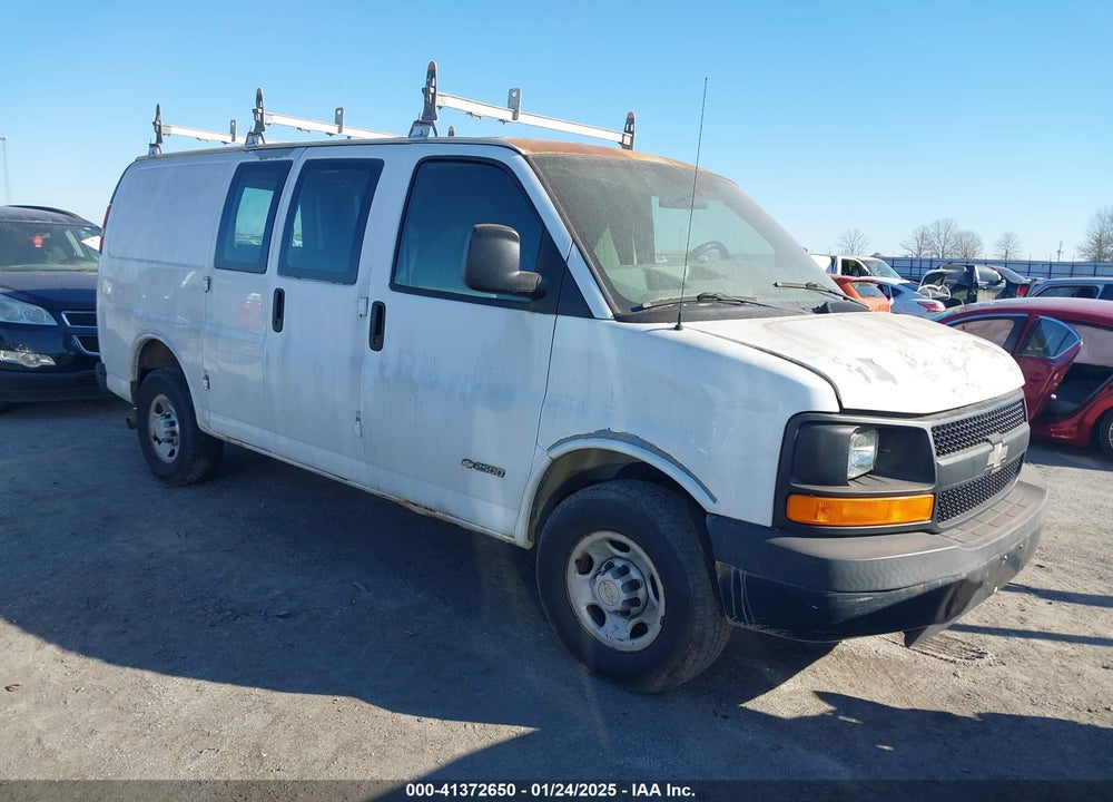 2006 CHEVROLET EXPRESS WORK VAN VIN: 1GCGG25V061270990