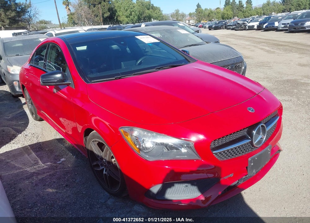 2018 MERCEDES-BENZ CLA 250 VIN: WDDSJ4EBXJN521891