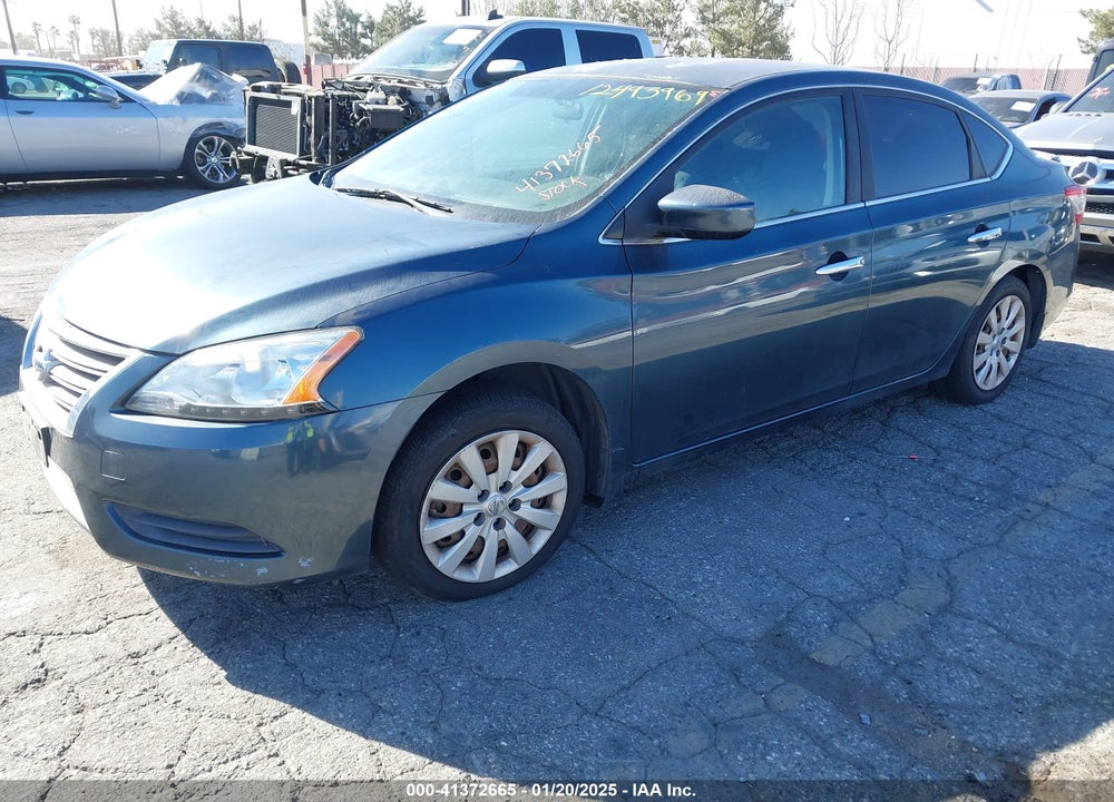 2015 NISSAN SENTRA SV VIN: 3N1AB7AP2FY267709