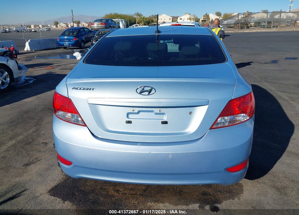 2013 HYUNDAI ACCENT GLS VIN: KMHCT4AE1DU444701