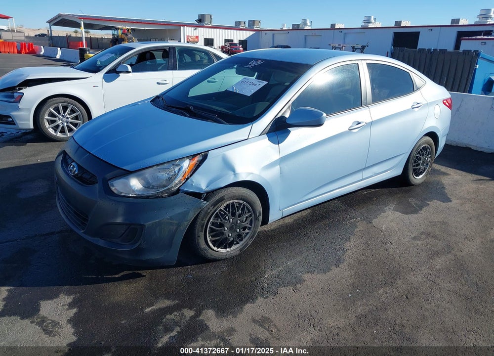 2013 HYUNDAI ACCENT GLS VIN: KMHCT4AE1DU444701