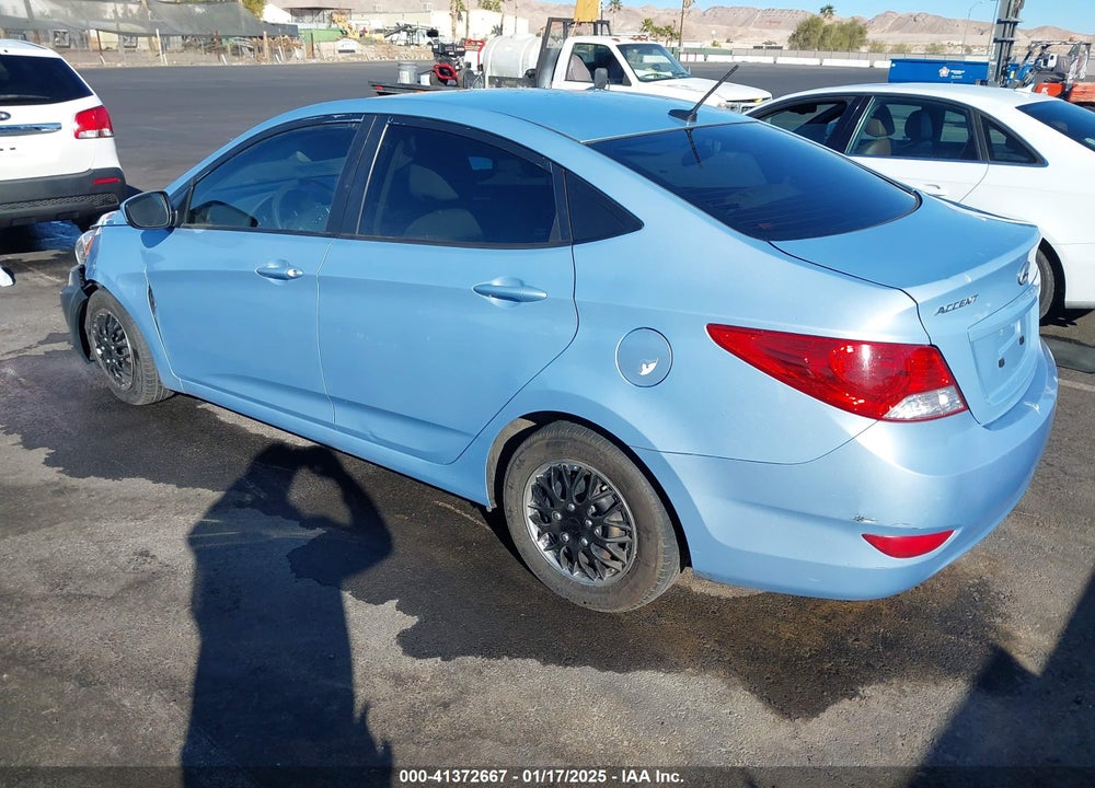 2013 HYUNDAI ACCENT GLS VIN: KMHCT4AE1DU444701