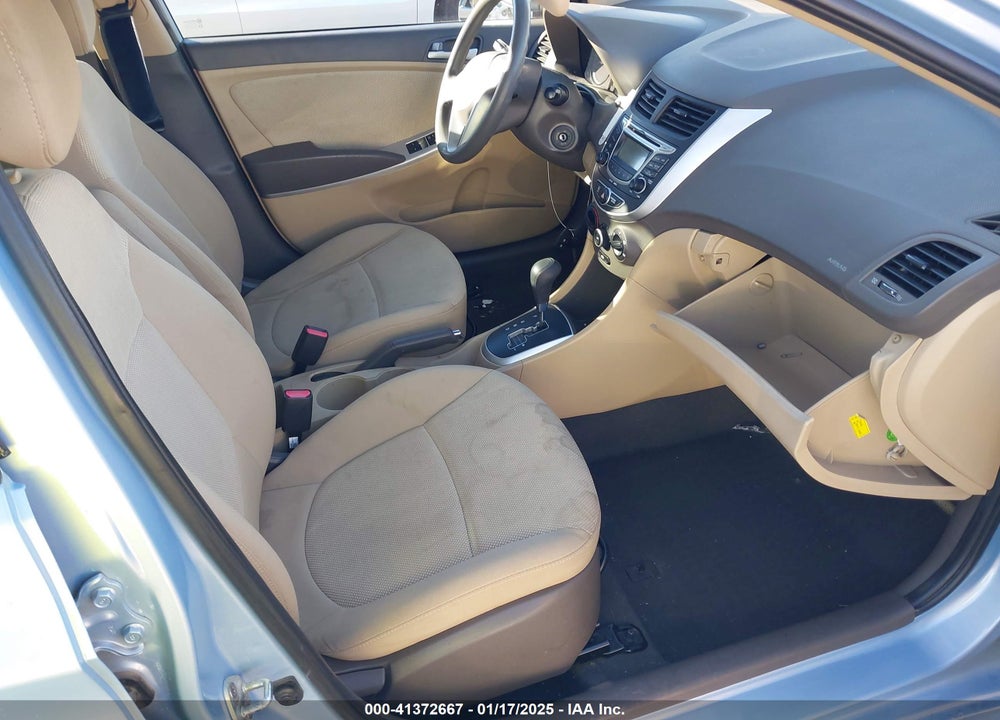 2013 HYUNDAI ACCENT GLS VIN: KMHCT4AE1DU444701