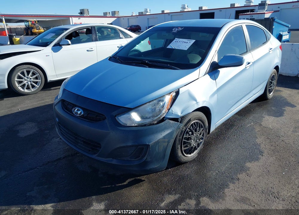 2013 HYUNDAI ACCENT GLS VIN: KMHCT4AE1DU444701