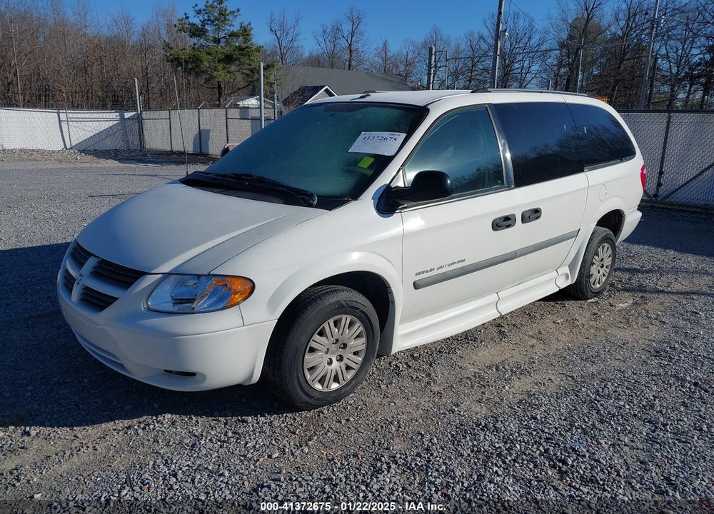 2006 DODGE GRAND CARAVAN SE VIN: 1D4GP24RX6B736314