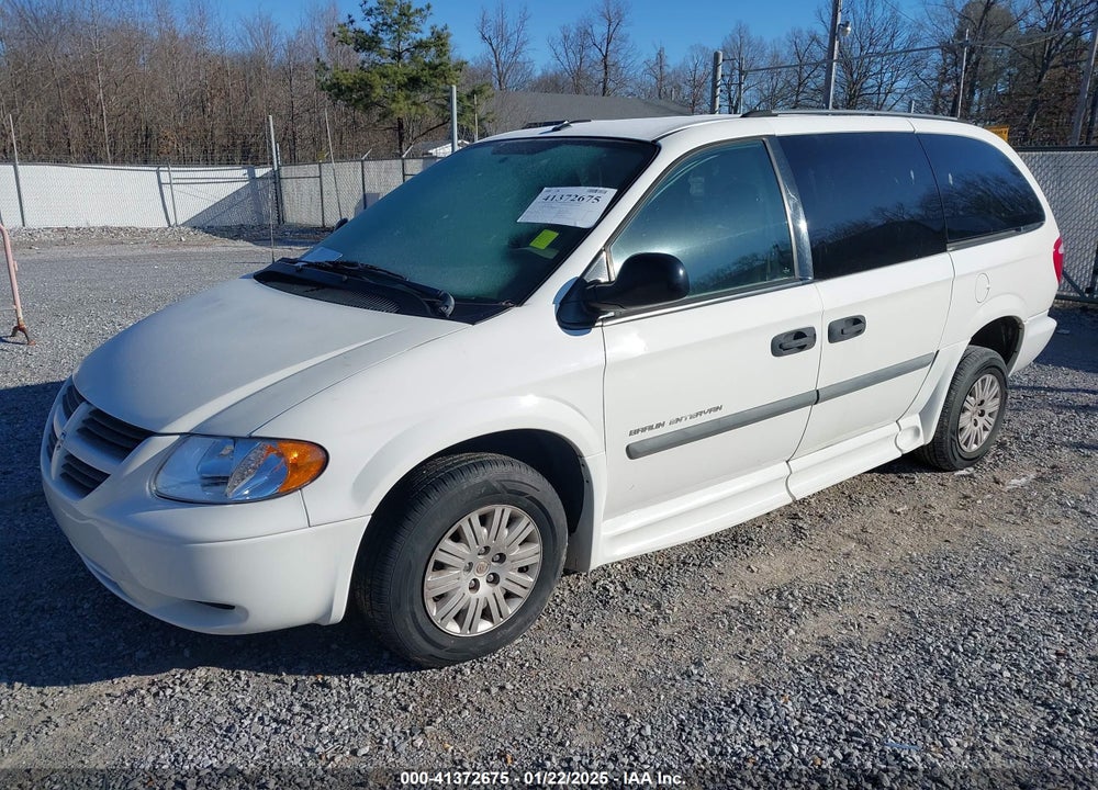 2006 DODGE GRAND CARAVAN SE VIN: 1D4GP24RX6B736314