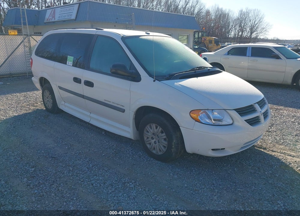 2006 DODGE GRAND CARAVAN SE VIN: 1D4GP24RX6B736314