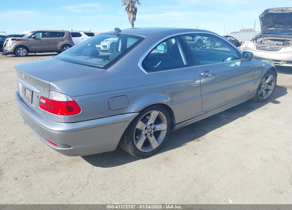 2004 BMW 325CI VIN: WBABV13444JT21695