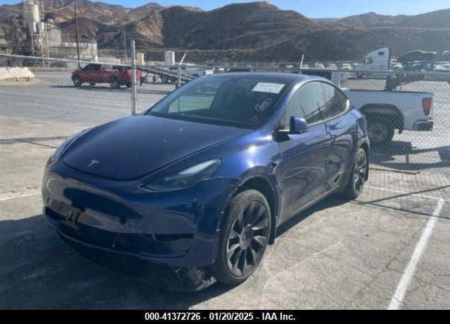 2023 TESLA MODEL Y AWD/LONG RANGE DUAL MOTOR ALL-WHEEL DRIVE VIN: 7SAYGAEE8PF624233