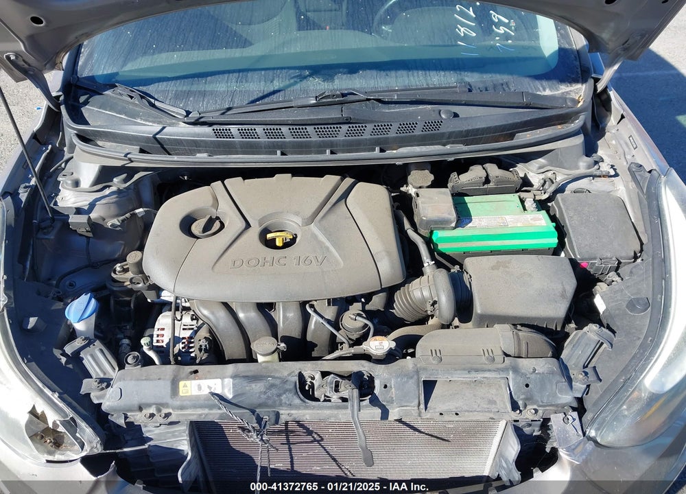 2016 HYUNDAI ELANTRA VIN: 5NPDH4AE2GH753053