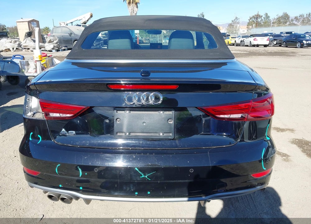 2019 AUDI A3 VIN: WAU5ULFF9K1031393