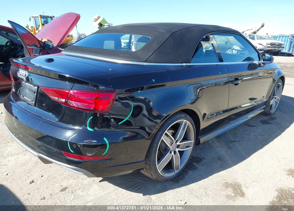 2019 AUDI A3 VIN: WAU5ULFF9K1031393