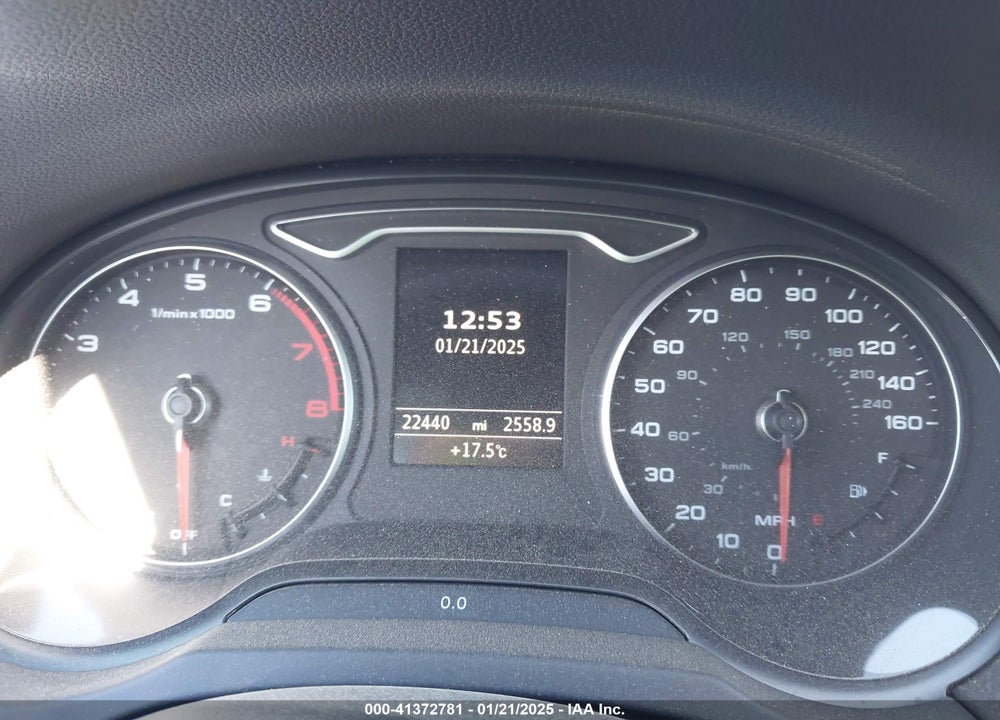 2019 AUDI A3 VIN: WAU5ULFF9K1031393